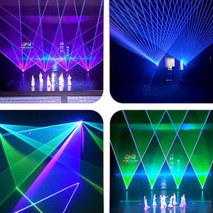 HiLtte IP45 Animation RGB <span class=keywords><strong>3</strong></span> <span class=keywords><strong>broches</strong></span> 3W 5W <span class=keywords><strong>dmx</strong></span> lumière niveau laser lumière verte pour spectacle de musique - Product Image 2
