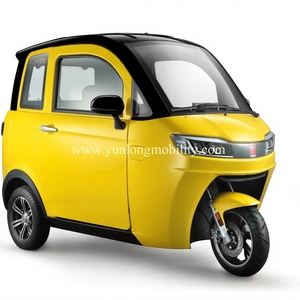 Voiture Sans Permis <span class=keywords><strong>Europa</strong></span> <span class=keywords><strong>3</strong></span> ruedas Voiture Lectrique Sans Permis Minicar Scooter cerrado Vehículos Transporte Elektro Auto - Product Image 2