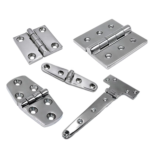 Bisagra de acero inoxidable 316 para embarcaciones, 38x38mm (1.5 pulgadas x 1.5 pulgadas), bisagras de cubierta, accesorios de ferretería para barcos, yates y embarcaciones. - Product Image 4