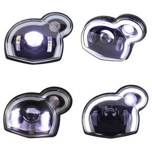 Piezas de motocicleta LED montaje de faro de motocicleta con luz DRL de haz alto/bajo para <span class=keywords><strong>BMW</strong></span> <span class=keywords><strong>G650GS</strong></span> / Sertao R13 2011-2017 - Product Image 2