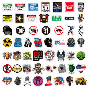 Adesivi Decorativi Personalizzati per Etichette in PE/PET con Stampa Dorata, Autoadesivi in Silicone, Gioco Online Brawl Stars, Confezione da 50 Pezzi - Product Image 4