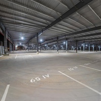Conception industrielle de structures en acier pour parkings et entrepôts métalliques préfabriqués pour projets réels à Denver