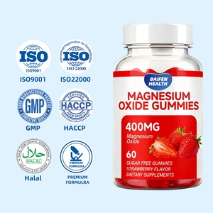 Óxido de Magnesio OEM ODM para Alivio del Estrés, Función Muscular, Salud Cerebral, Apoyo Inmunológico, Sin Gluten, para Uso Diario en Adultos - Product Image 3