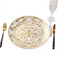 Service de table personnalisé en porcelaine fine, style Art Déco, moderne et minimaliste, en céramique de luxe, personnalisable