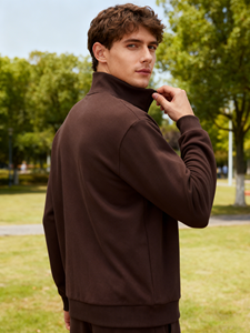 <span class=keywords><strong>Felpa</strong></span> <span class=keywords><strong>con</strong></span> Cappuccio Casual Personalizzata di Alta Qualità <span class=keywords><strong>con</strong></span> Zip in Poliestere e Cotone Pesante per <span class=keywords><strong>Uomo</strong></span> - Product Image 5