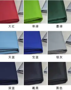 210D mã hóa Oxford vải tái chế vải không thấm nước 100% Polyester vải dệt tùy chỉnh tráng trung bình trọng lượng 150D * 144f