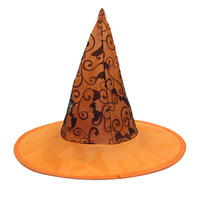 Sombrero de mago de tela Oxford, sombrero de bruja, accesorios de disfraz de maquillaje de Halloween, sombrero de bruja de Harry Potter, sombrero de bruja
