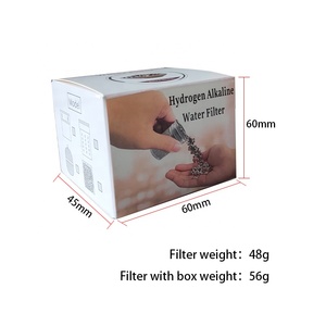 Gobelet alcalin 350ml <span class=keywords><strong>Alkaline</strong></span> lọc nước không gỉ ion âm Ionizer chai năng lượng Nano <span class=keywords><strong>Flask</strong></span> <span class=keywords><strong>Alkaline</strong></span> nước thay thế - Product Image 2