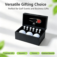 Ensemble de cadeaux de golf personnalisés en caoutchouc imperméable pour hommes amateurs de golf - Cadeaux promotionnels pour salons professionnels sportifs en plein air été/hiver