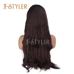 FSTYLER Su-per pelo sintético <span class=keywords><strong>largo</strong></span> para <span class=keywords><strong>Cosplay</strong></span> Halloween Anime película tema pelucas recto medio despedida hombres mujeres peluca - Product Image 3