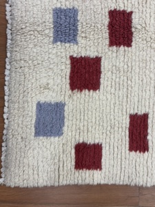 Alfombra Marroquí de Lana Anudada a Mano, Alfombra de Lujo Suave para Interiores Modernos - Product Image 4