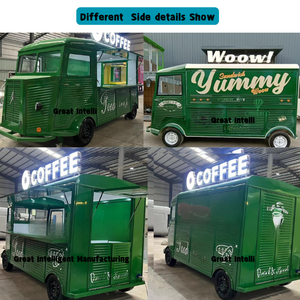 รถส่งพิซซ่าแบบเคลื่อนที่มีอุปกรณ์ครบครันรถขายอาหารไอศครีมลูกกวาด - Product Image 3