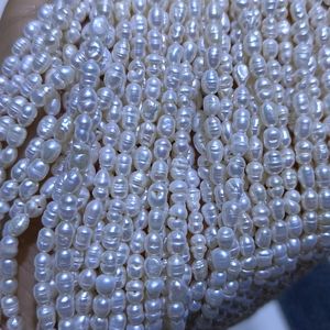 2-<span class=keywords><strong>3mm</strong></span> Baroque tự nhiên nước ngọt Ngọc Trai DIY beading gạo hình dạng Loose hạt ngọc trai bán buôn tự nhiên thực nước ngọt zhuji ngọc trai - Product Image 3