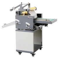 Laminateur automatique à rouleaux avec fonction de transfert de feuille, machine à plastifier à chaud et à froid