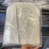 Peignoir Kimono Personnalisé 100% Lin Tissé Respirant Séchage Rapide pour Hommes, Femmes et Couples – Idéal Printemps/Été, Vêtements d'Intérieur et Pyjamas