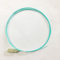Personnaliser les pigtailles à fibres optiques SC/FC/LC/ST monomodes, monobandes, 0,9, 2,0, 3,0 mm