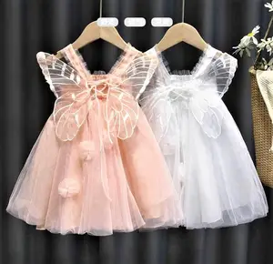 Großhandel sommer herbst mode kleid party baby mädchen geburtstag kleider