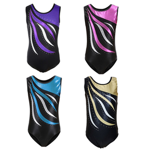 Body da ballo senza maniche per bambina di alta qualità - Product Image 5