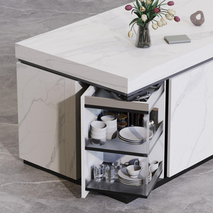 Chambre à coucher 360 °   Système de rotation à 360° pour armoire de rangement et de présentation <span class=keywords><strong>d</strong></span>'angle °   Dispositif de rotation <span class=keywords><strong>d</strong></span>'armoire - Product Image 4
