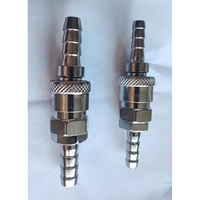 Nouveau compresseur d'air en métal, connecteur pneumatique rapide 3/8, haute pression