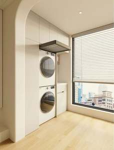 Mueble de Lavandería para Balcón, Moderno, Minimalista, Avanzado, Práctico e Impermeable - Product Image 6