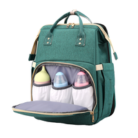 Nouveau Sac à Dos de Sortie 2025 pour Maman avec Lit Bébé Pliant Portable Intégré, Idéal pour la Maternité