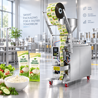 Machine automatique de remplissage de sachets de sauce (soja, chocolat, eau) et de lubrifiant pour emballage de produits