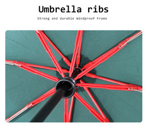 Paraguas plegable superligero, paraguas portátil de viaje para la lluvia, paraguas plegable, rayos UV - Product Image 3