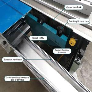 เครื่องเลื่อยวงเดือนแนวนอน <span class=keywords><strong>Mashi</strong></span> ความแม่นยำสูง 45/90 องศา 380V 5.5kW สำหรับตัดไม้ พร้อมระบบความปลอดภัยสูงสำหรับงานไม้ - Product Image 2
