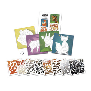 Diy Trẻ Em Dễ Thương Phim Hoạt Hình 4 Loại Bướm Và Hoa Craft Kit Set Giáo Dục Đồ Chơi Nghệ Thuật Và Thủ Công Sơn Bằng <span class=keywords><strong>Stickers</strong></span> Cho Trẻ Em - Product Image 2