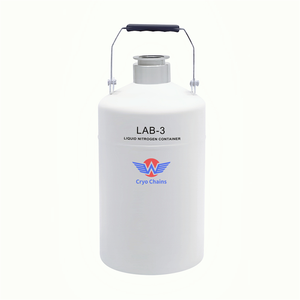 Conteneur LN2 durable LAB-15 15L Conteneur de sperme d'azote liquide de laboratoire pour l'insémination artificielle - Product Image 4
