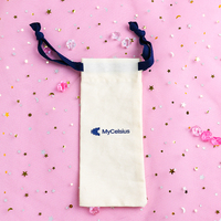 Petit sac à cordon en toile écologique personnalisé sac à poussière pour bijoux cils lunettes boucles d'oreilles-pour cosmétiques et cadeaux