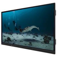 Tableau numérique interactif IBoard 20 points tactile (stylo/doigt) avec écran LED 1080p, 98 pouces, cadre métallique, pour l'éducation scolaire en classe