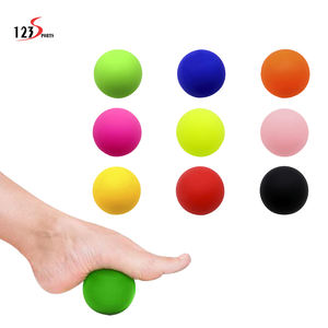 Alta calidad logotipo láser personalizado masaje duradero todo el cuerpo Yoga espalda silicona masaje bola Lacrosse bolas - Product Image 4