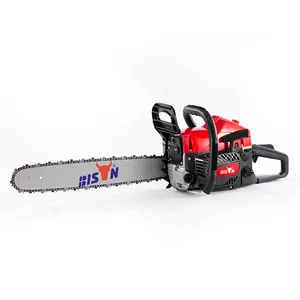 Bison Best Price 1800W Gasoline Motosierra 45cc 2-stroke Concrete Cutting Chain Saw Machine