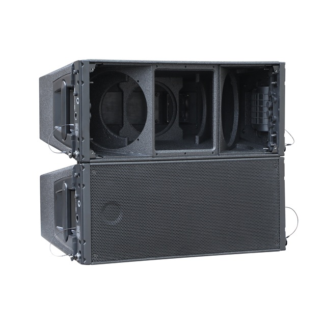 China Speaker Manufacturer Passive Double 10 Inch 2 Way Line Array Speaker Box HDL210 Audio Stage DJ Professional Sound System