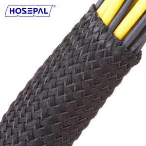 HosePal Split Noise Reduction <strong>Self</strong> Closing <strong>Braided</strong> Cable <strong>Sleeving</strong> Sleeve <strong>Wrap</strong> Wrapping for Wire Harness Loom Management - Product Image 6