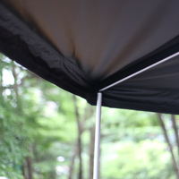 270 °   Tente de camping extérieure avec auvent rigide en ABS, tentes de camping imperméables, auvent latéral pliable pour voiture, accessoires 4x4