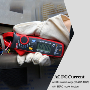 UNI-T UT210E <b>Mini</b> Digital <b>Clamp</b> Meter 100A AC Current Voltage True RMS Pliers Ammeter Resistance Tester Multimeter - Product Image 4