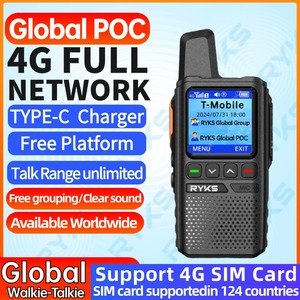 Walkkies Talkies 4G Walkie Talkie 5000Km Radio de dos vías Set inalámbrico al aire libre No para Zello Baofeng Uv 5R Quansheng - Product Image 4