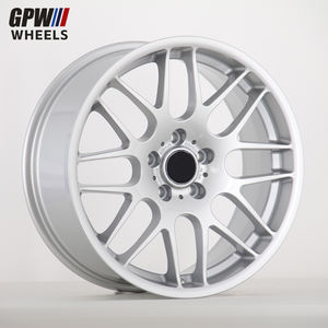 Jantes en alliage GPW pour voitures <span class=keywords><strong>CSL</strong></span>, 18 et 19 pouces, 5x120, argentées, à rayons en Y, pour <span class=keywords><strong>BMW</strong></span> E46 <span class=keywords><strong>M3</strong></span> <span class=keywords><strong>CSL</strong></span> E36 E38 E39 F10 F30 5x120 - Product Image 2