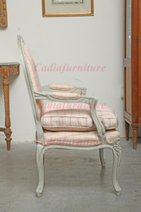 <span class=keywords><strong>Fauteuil</strong></span> d'appoint en velours de luxe pour salon coussin en tissu de couleur blanche avec cadre en bois design de chaise <span class=keywords><strong>inclinable</strong></span> - Product Image 4