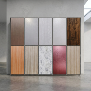 Luxury Solid Wood Waterproof Soundproof Indoor <b>Wall</b> Panels 600mm Width 8mm Thickness 5.6kg Per SQM Custom Length <b>Decorative</b> <b>Wall</b> - Product Image 3