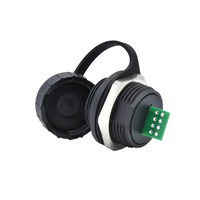 Cable conector micro usb 3,1 a personalizado, Conector de metal, pcb macho, dos usb a Adaptador de conector tipo c