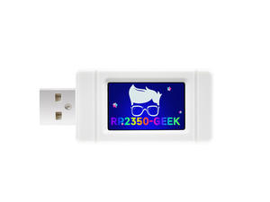 Placa de desarrollo RP2350-GEEK Waveshare basada en microcontrolador RP2350 con pantalla LCD de 1,14 pulgadas y 65K colores con carcasa de plástico blanca - Product Image 5