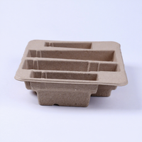 Barquette en papier biodégradable en bagasse de canne à sucre pour la restauration rapide à emporter, assiette jetable compostable et écologique, approvisionnement en gros