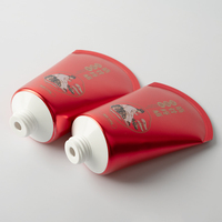 Emballage en vrac Tubes en aluminium-plastique avec gel de massage à bille roulante métallique Tube de compression en aluminium flexible avec pompe de massage