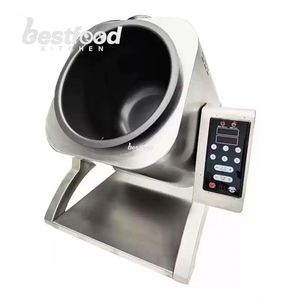 OULI Wok électrique multifonctionnel, machine de cuisson automatique, <span class=keywords><strong>robot</strong></span> de <span class=keywords><strong>cuisine</strong></span> pour équipement de restaurant commercial, nouveau - Product Image 5