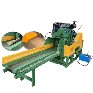 Serra trituradora de pó de madeira diesel, máquina para moagem de pó de madeira