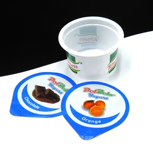 Disposable Custom Plastic PP Cups For Sauce/Jam Packaging Pot de yaourt